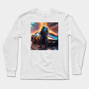 X-Man Elon Musk Long Sleeve T-Shirt